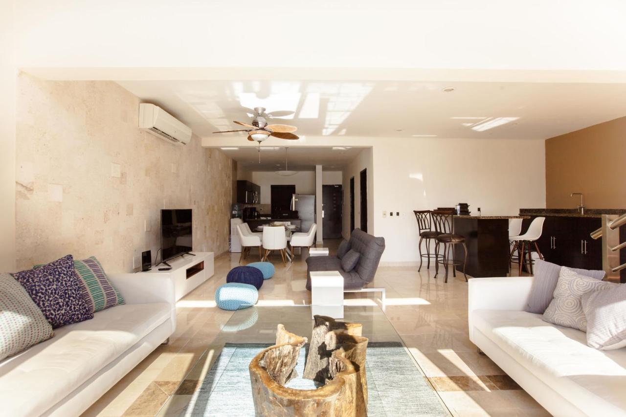 Апартаменты El Faro 304 Coral 3 Bdr Penthouse Плая-дель-Кармен Экстерьер фото